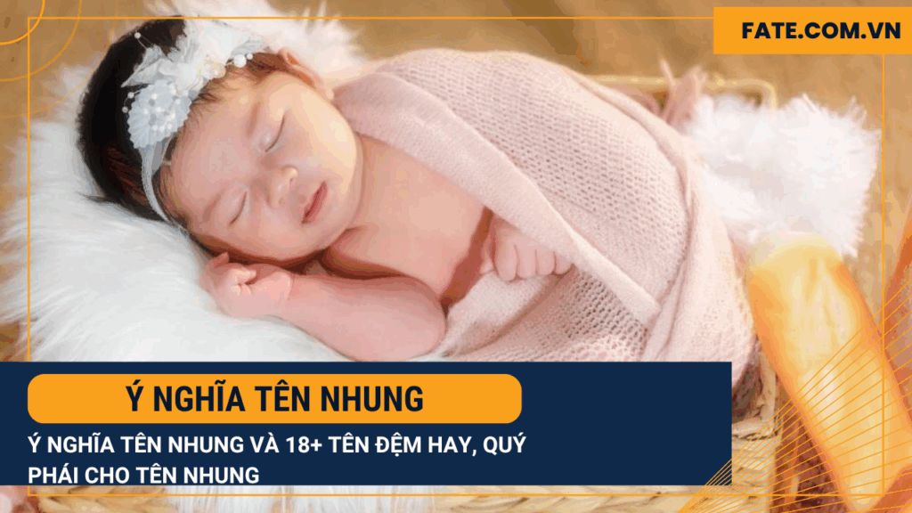 ý nghĩa tên Nhung