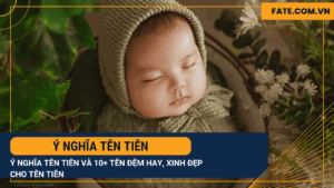 ý nghĩa tên Tiên