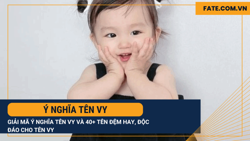 ý nghĩa tên Vy