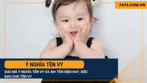 ý nghĩa tên Vy
