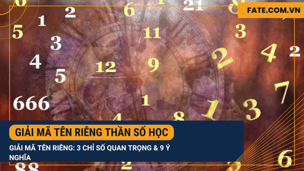 Giải mã tên riêng thần số học