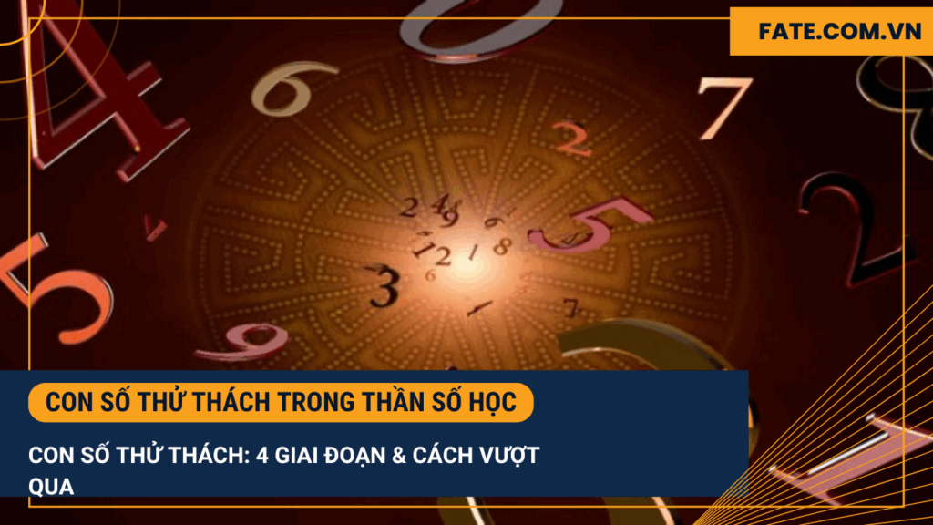 Con số thử thách trong thần số học