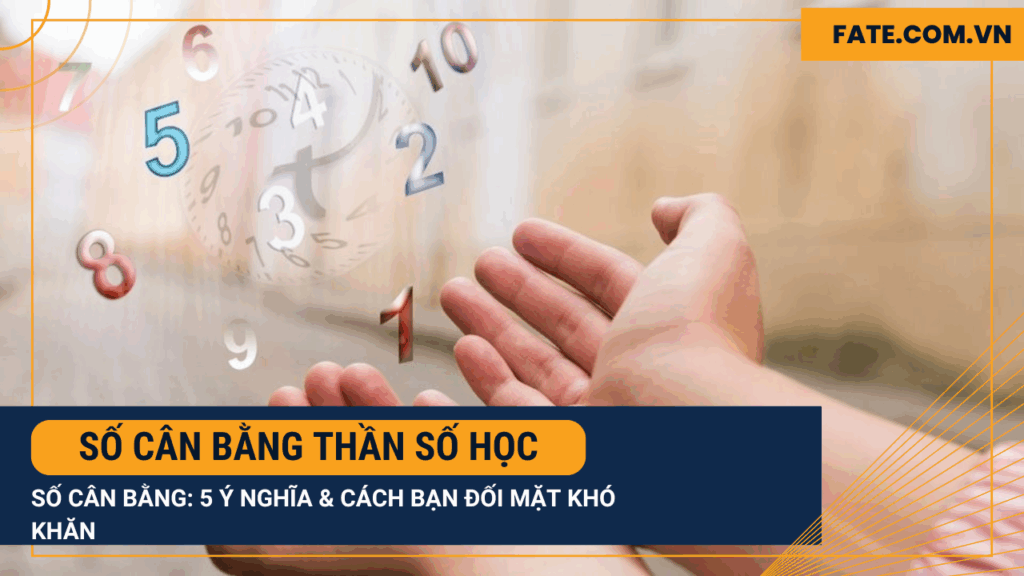Số cân bằng thần số học